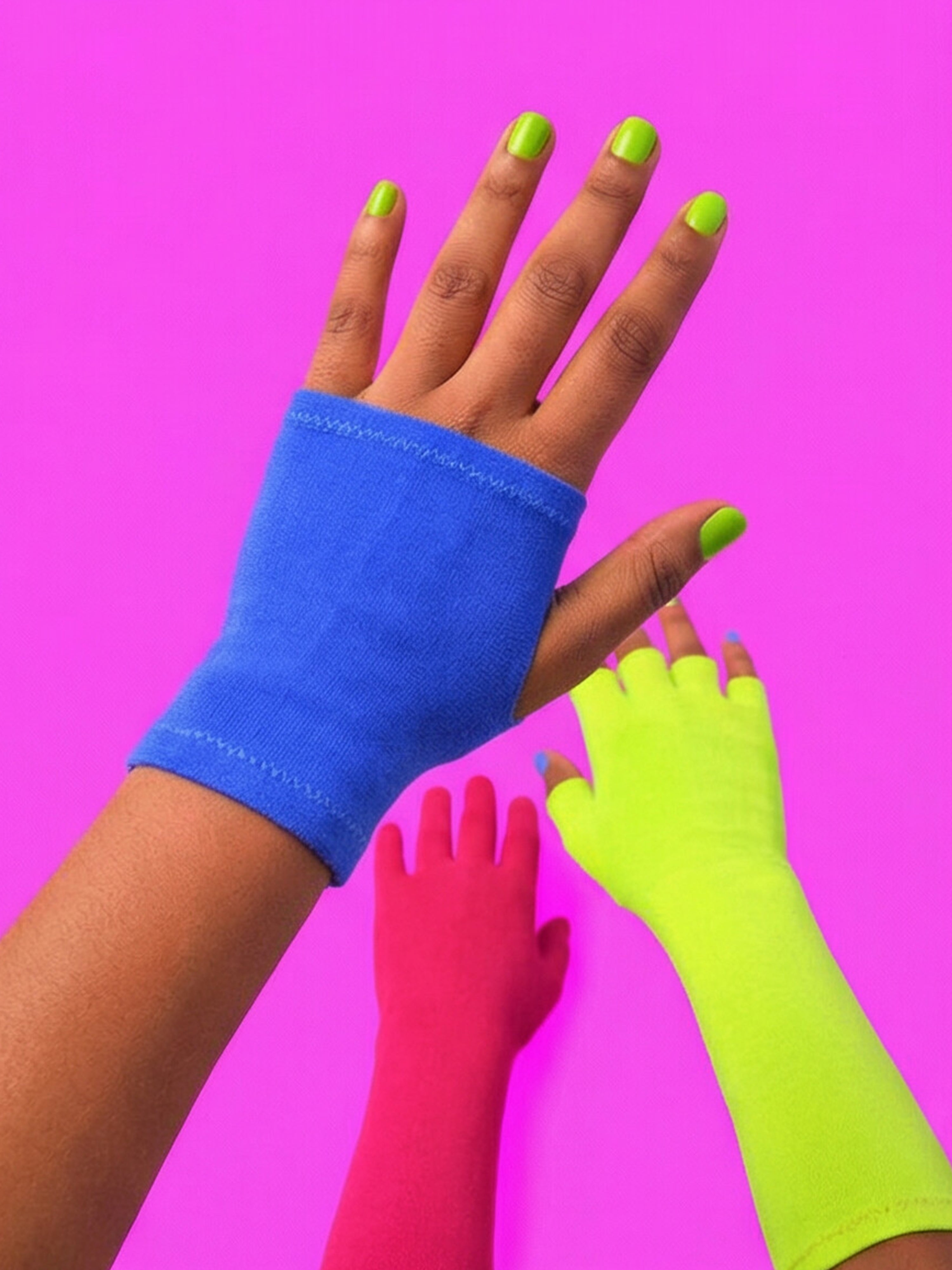 Multi-style Glove (S-L) Sewing Pattern For Drag Queens Cosplay Men's Costume Large Stretch Opera Fingerless Glovelettes Easy Sew by Katkow