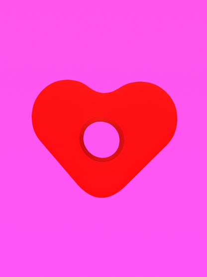 Heart Shaped Halo Hat Sewing Pattern for drag queens valentines accessory easy sew by Katkow 