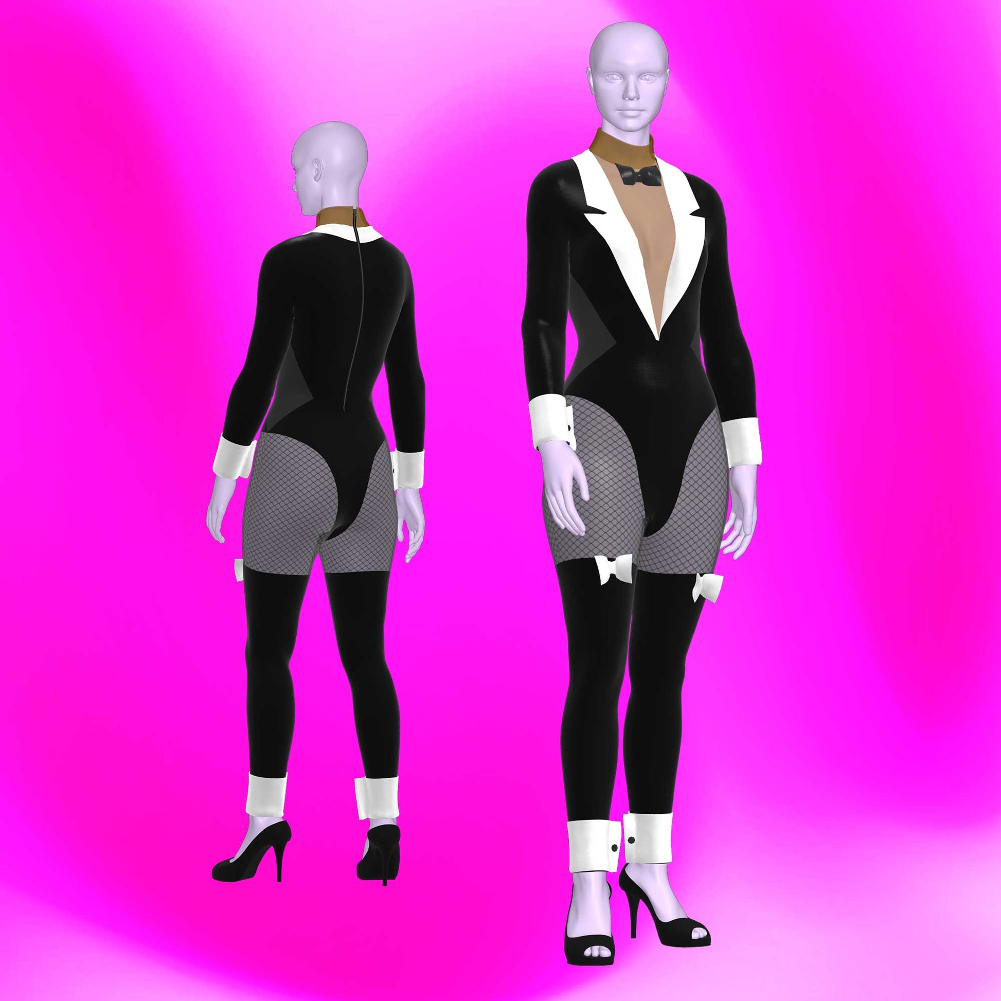 katkow drag queen tuxedo catsuit sewing pattern thumb