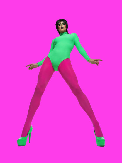 Long Sleeve Leotard Sewing Pattern for Drag Queens Costume Outfit Cosplay Rave Festival Dance Katkow Sew DIY