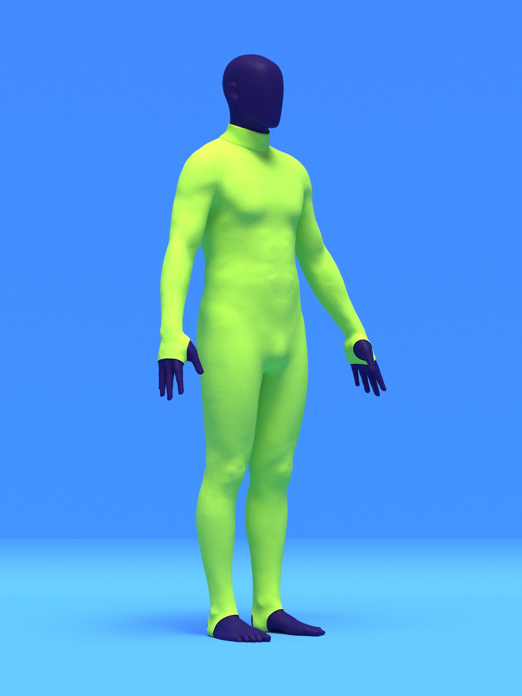 Men's Stretch Catsuit Sewing Pattern For Cosplay Superhero Suit Costume Easy Sew Bodysuit Onsie Leotard Dancewear Katkow