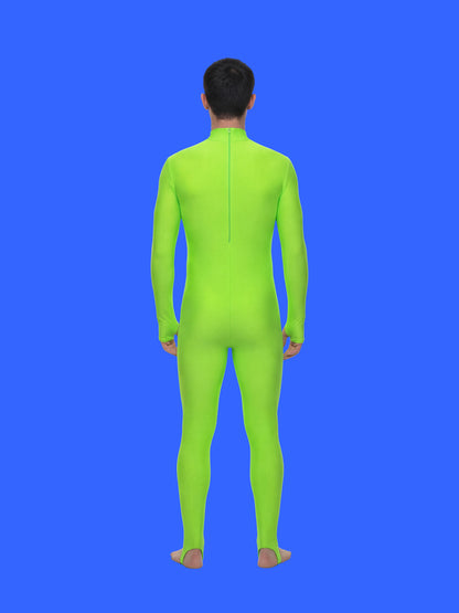 Men's Stretch Catsuit Sewing Pattern For Cosplay Superhero Suit Costume Easy Sew Bodysuit Onsie Leotard Dancewear Katkow