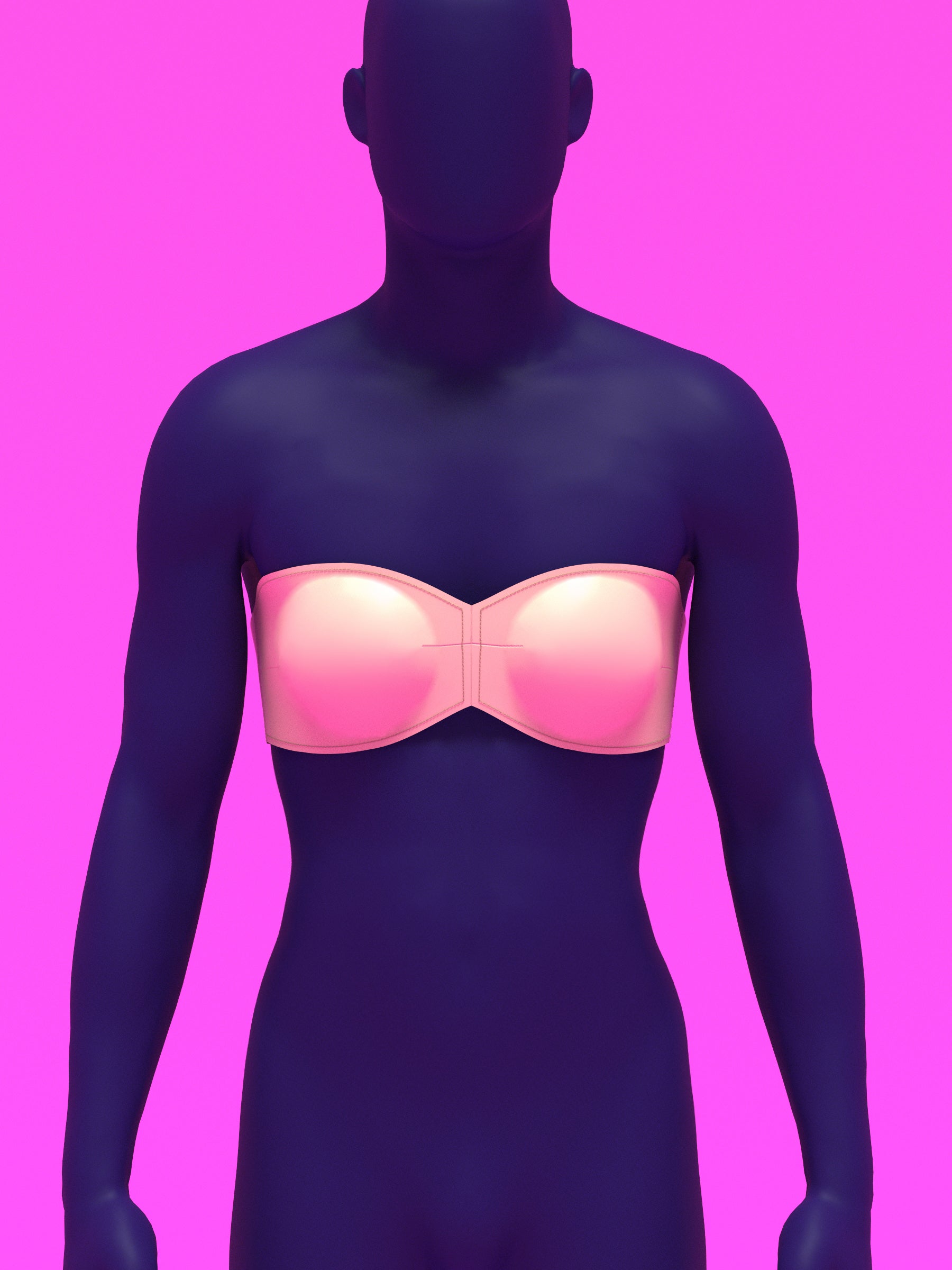 Padded Strapless Bra Sewing Pattern For Drag Queens
