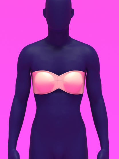 Padded Strapless Bra Sewing Pattern For Drag Queens