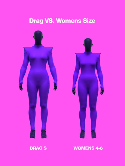 Pointed Shoulder Catsuit Sewing Pattern For Womens Cosplay Superhero suit Stretch Bodysuit Leotard Dancewear Easy Sew Beginner Pattern by Katkow Flats