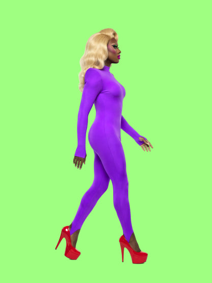 Pointed Shoulder Catsuit Sewing Pattern For Drag Queens Stretch Bodysuit Leotard Dancewear Easy Sew Beginner Pattern by Katkow Profile