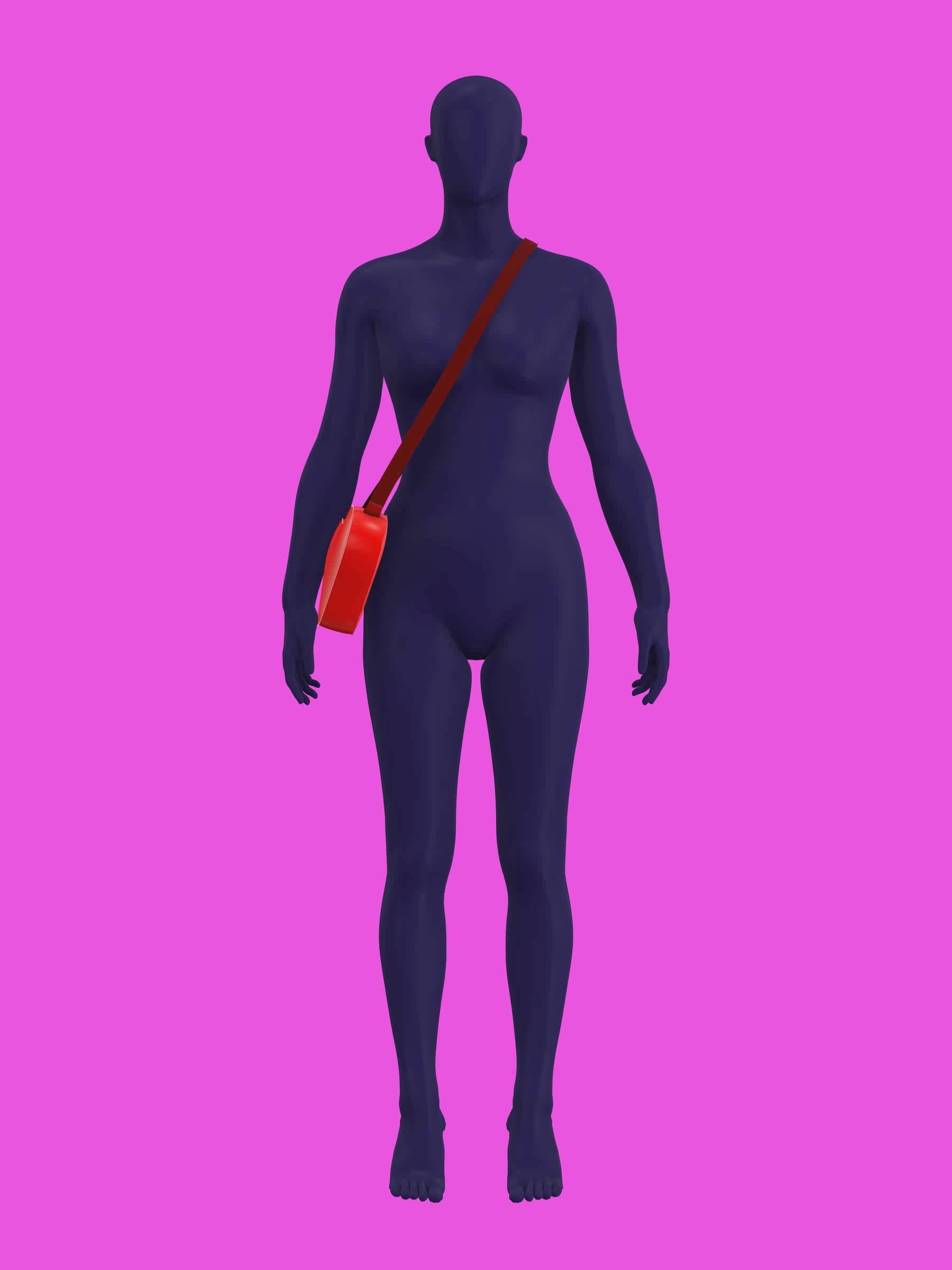 Heart Shaped Bag Sewing Pattern Purse Clutch Sling Cross-body Valentines Outfit Accessory