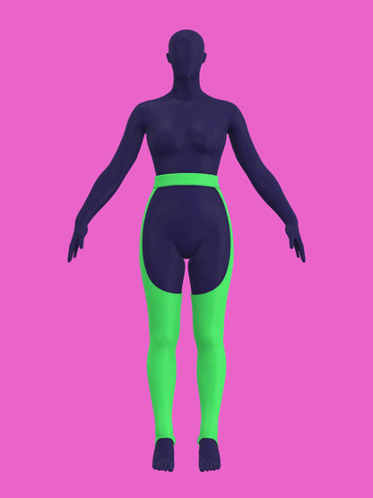 Stretch Chaps Sewing Pattern For Drag Queens Pants Bottoms Beginner Pattern Easy to sew by Katkow 