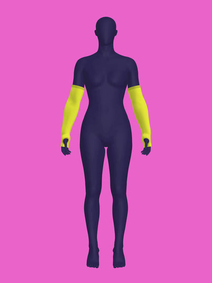 Stretch Fingerless Opera Gloves Sewing Pattern For Drag Queens Beginner Pattern Easy to Sew by Katkow