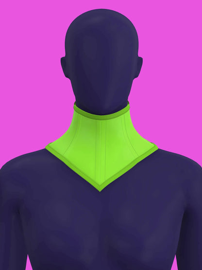 V-Cut Pointed Neck Corset Sewing Pattern for Drag Queens Cosplay Alternative Goth Fetish Costume Gear by Katkow