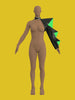 Spiked Buckle Sleeve Top sewing pattern XS-4X for drag queen Halloween costume video