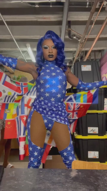 Leotard with Chaps Sewing Pattern (Sizes XS-4X) - PDF