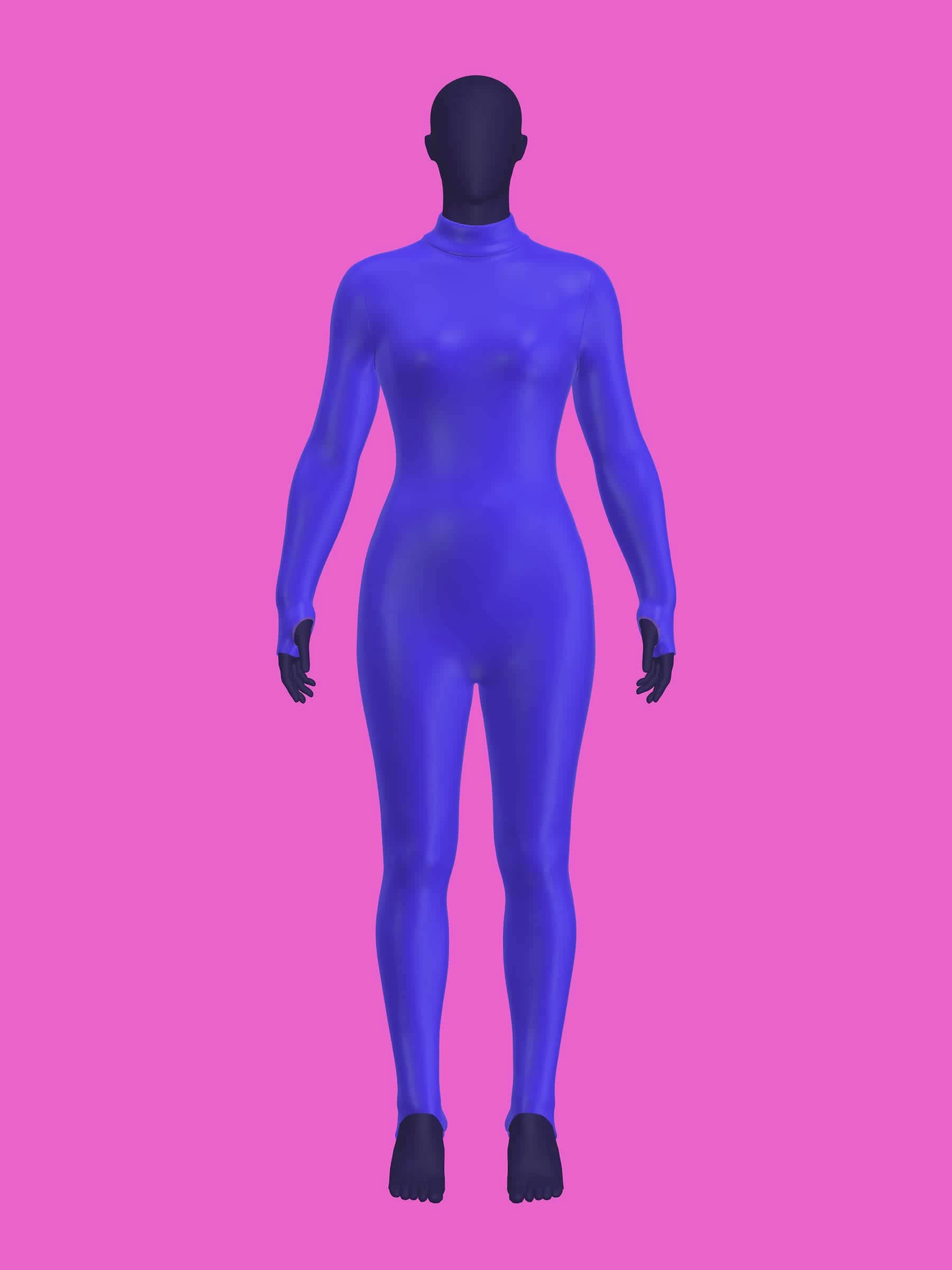 Full Catsuit Sewing Pattern for Drag Queens and Cosplay Stretch Bodysuit Dancewear Superhero Suit by Katkow