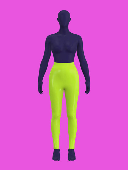 High Waisted Leggings Sewing Pattern (XS-4X) For Drag Queens pants bottoms stretch easy sew by Katkow video