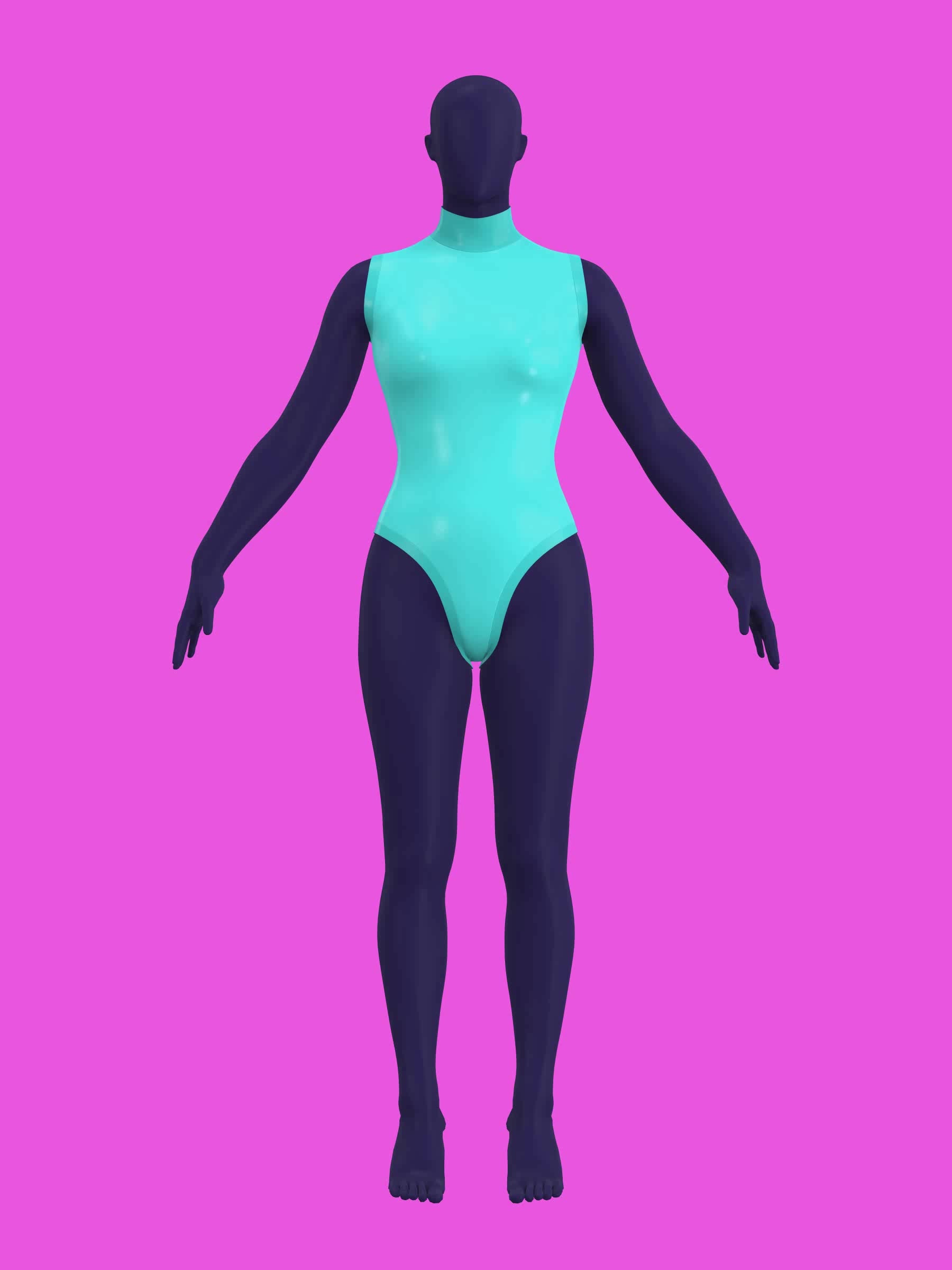 Sleeveless Leotard Sewing Pattern For Drag Queens and Women's Cosplay Stretch Easy Beginner Sewing Dancewear Unitard Bodysuit by Katkow Video