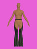 Chaps Sewing Pattern for Drag Queens Bell Bottom Straight Leg by Katkow for Drag Costume Festivals Raves Outfits Western Cosplay