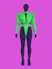 80s Shoulder Pad Leotard Sewing Pattern For Drag Queens Bodysuit Sexy Stretch Dancewear Festival Stripper Rave Costume 