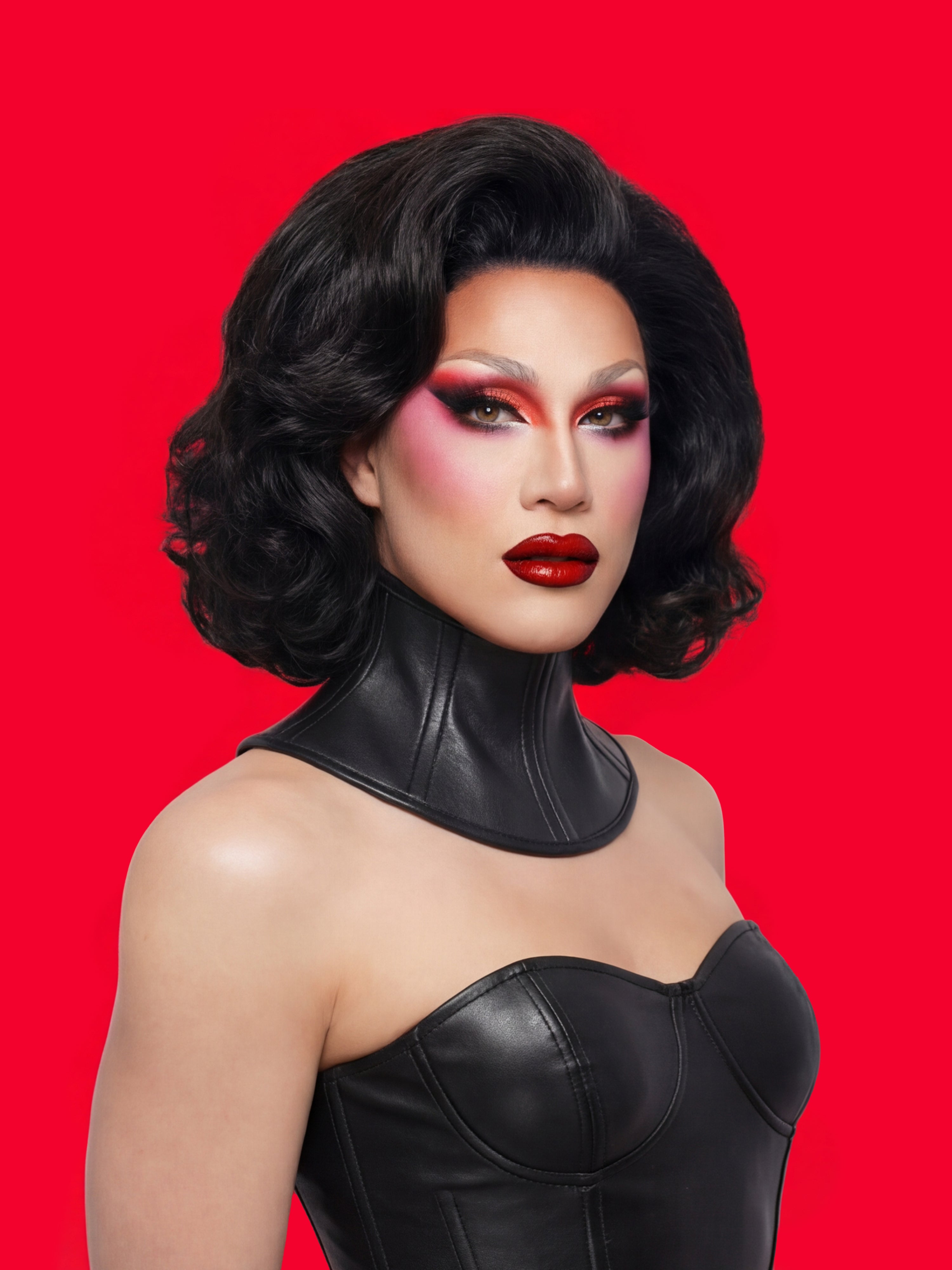 Rounded Neck Corset Sewing Pattern For Drag Queens Cosplay Alternative Goth Costumes Outfits Accessory by Katkow