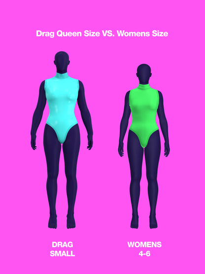 Sleeveless Leotard Sewing Pattern For Women's Cosplay Stretch Easy Beginner Sewing Dancewear Unitard Bodysuit by Katkow size comparison 