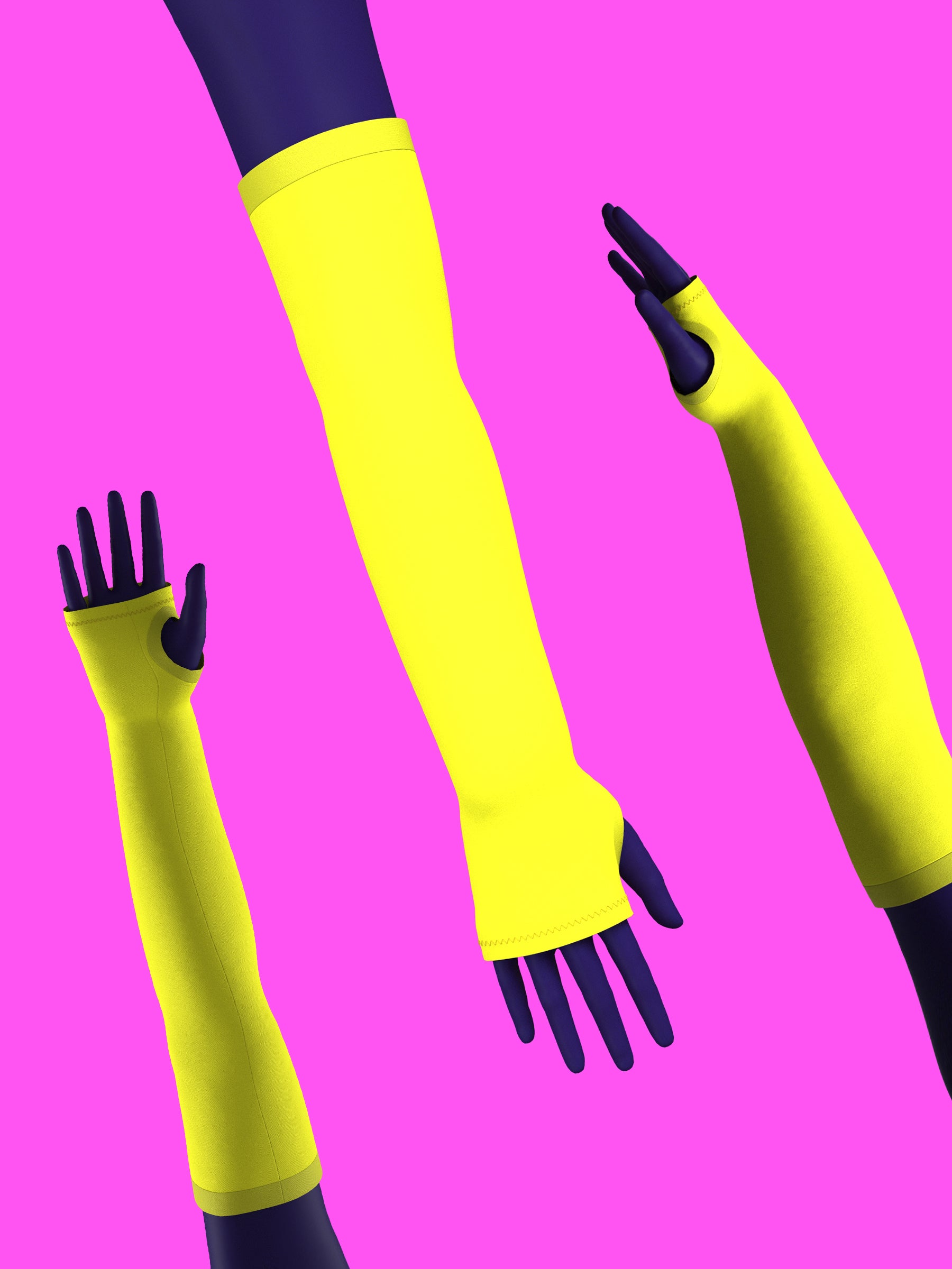 Stretch Fingerless Opera Gloves Sewing Pattern For Drag Queens Beginner Pattern Easy to Sew by Katkow