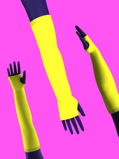 Stretch Fingerless Opera Gloves Sewing Pattern For Drag Queens Beginner Pattern Easy to Sew by Katkow