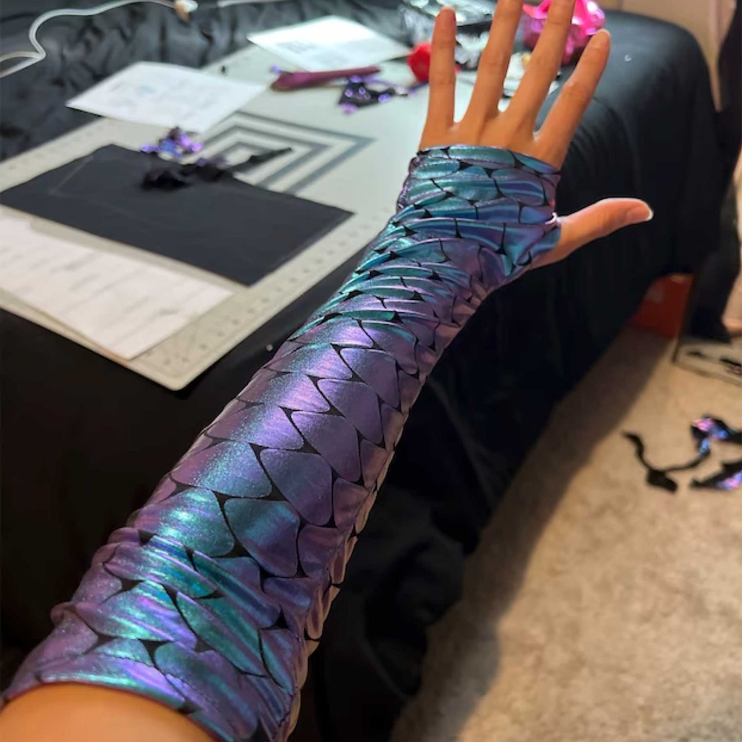 katkow drag queen gloves sewing pattern customer