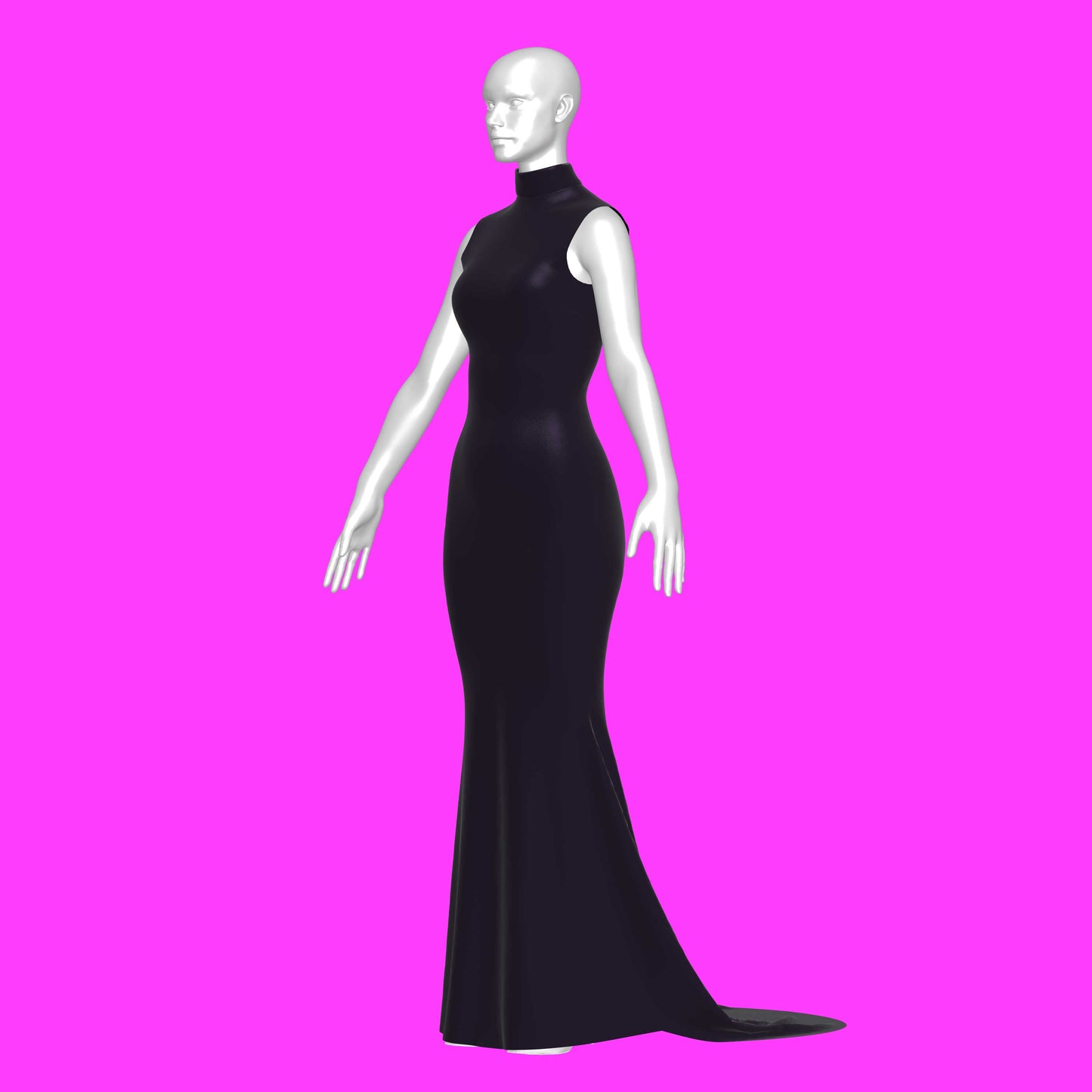katkow drag queen evening gown sewing pattern angle