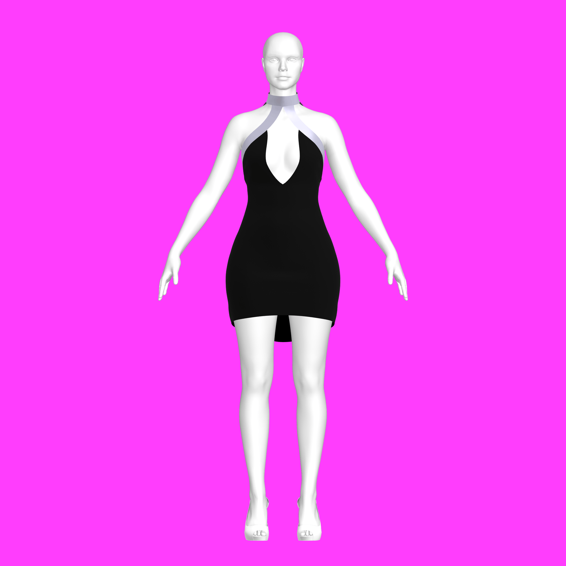 katkow free sewing pattern strap dress front