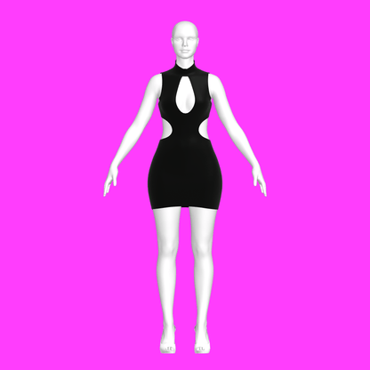katkow free sewing pattern Maddy dress front