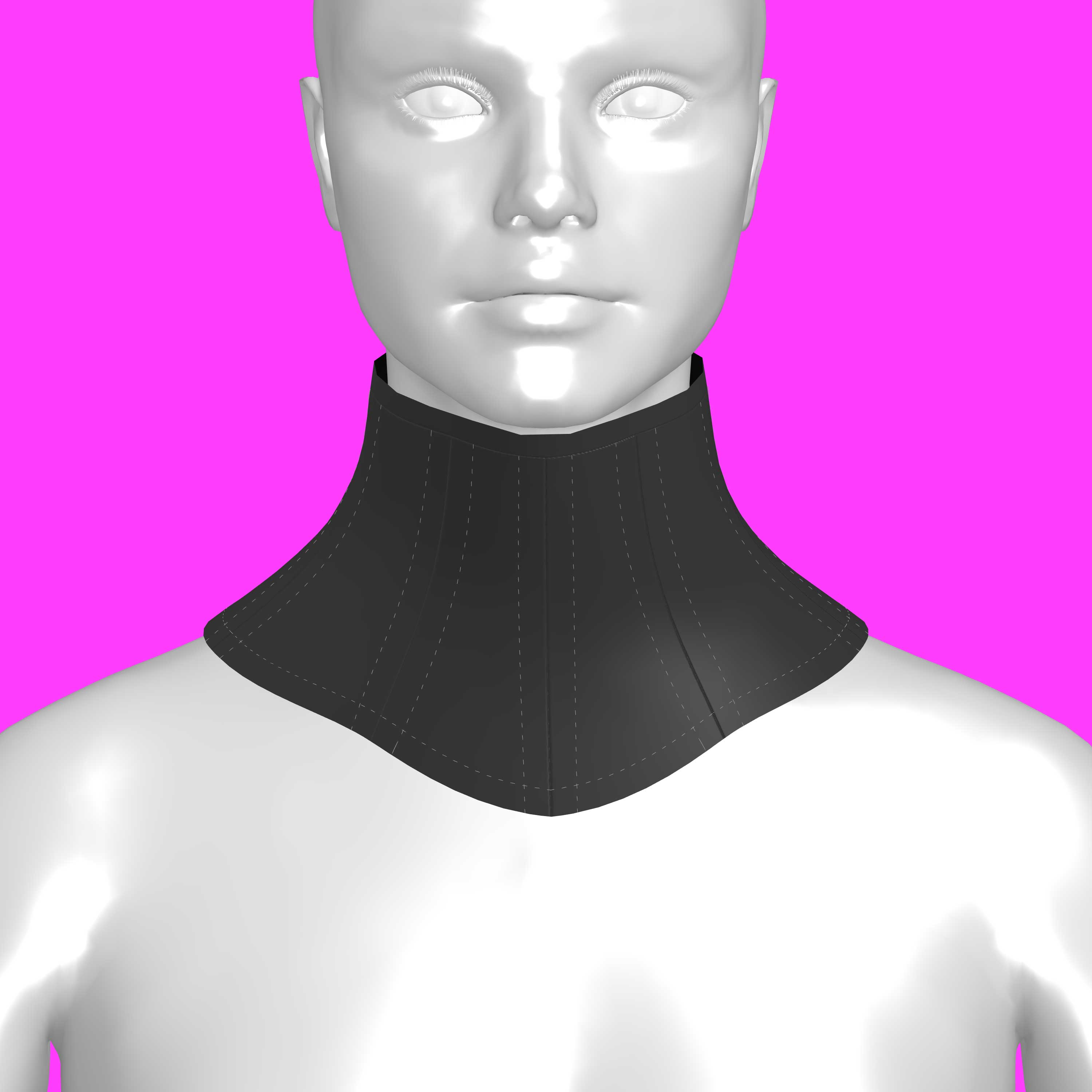 Neck Corset Sewing Pattern Sizes XS 4X PDF Katkow neck-corset-sewing-pattern-sizes-xs-4x-pdf-katkow