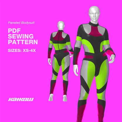 katkow drag queen paneled bodysuit sewing pattern thumb