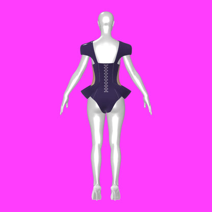 Space Leotard Corset Sewing Pattern (Sizes XS-4X) – Katkow