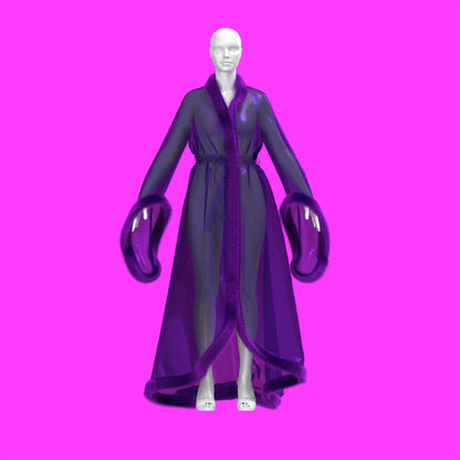 katkow drag queen vintage robe sewing pattern front