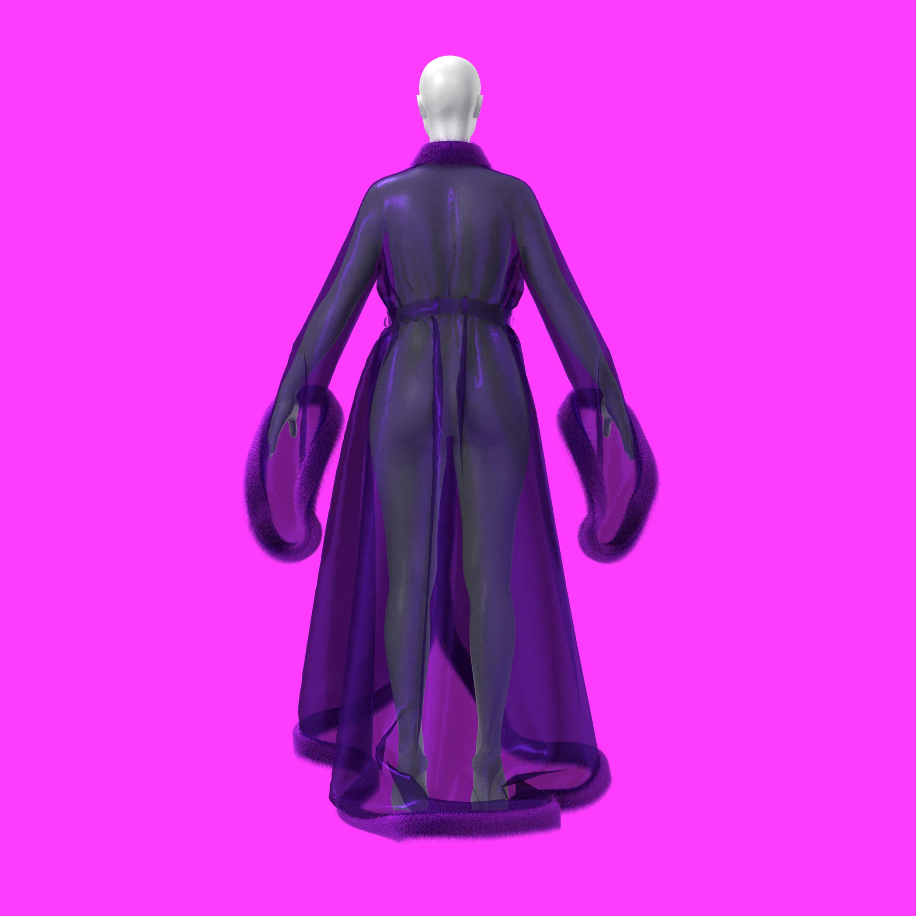 katkow drag queen vintage robe sewing pattern back