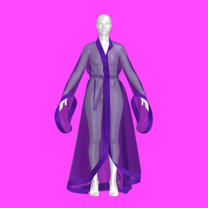 katkow drag queen vintage robe sewing pattern gif