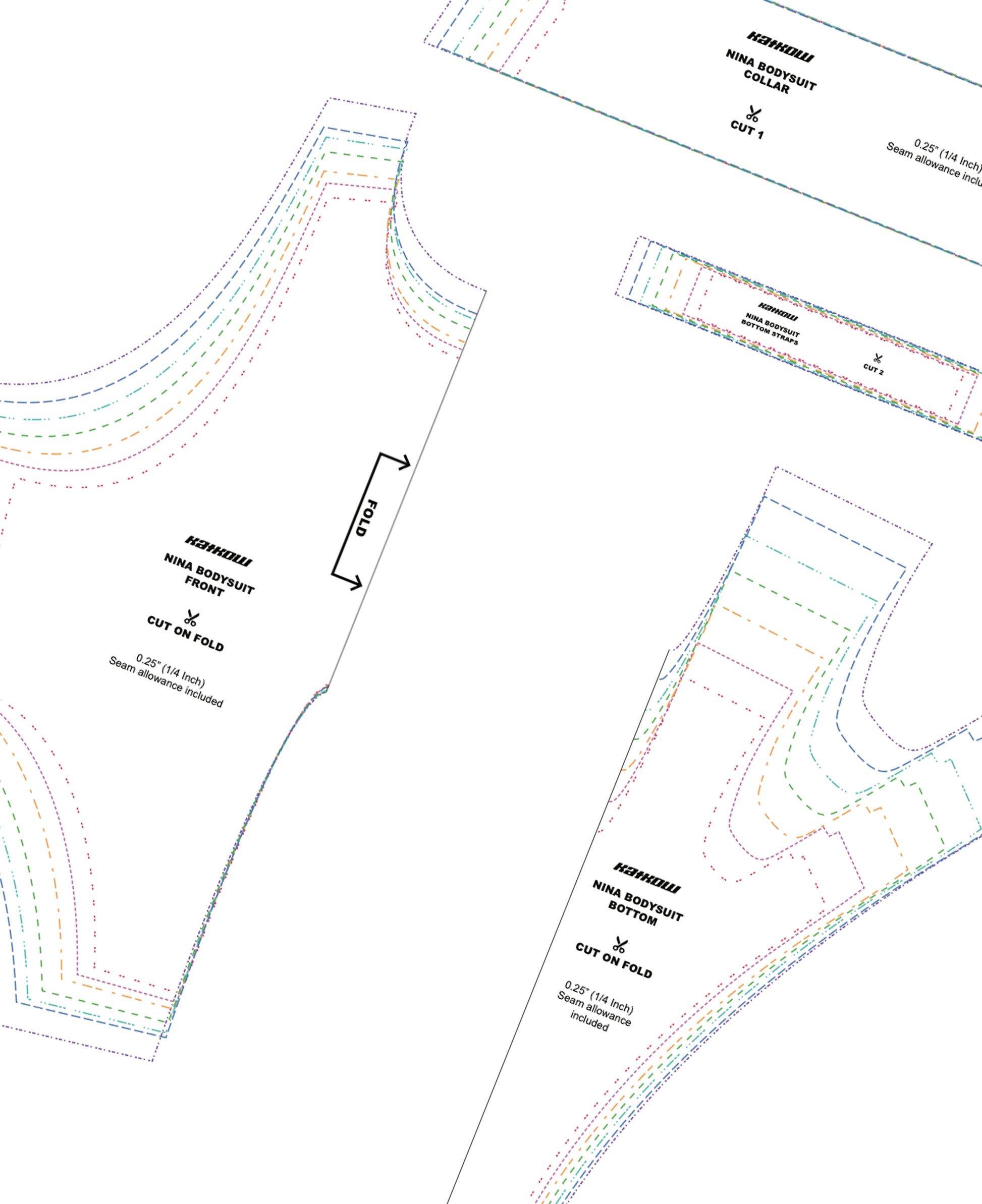 katkow thong free sewing pattern layout